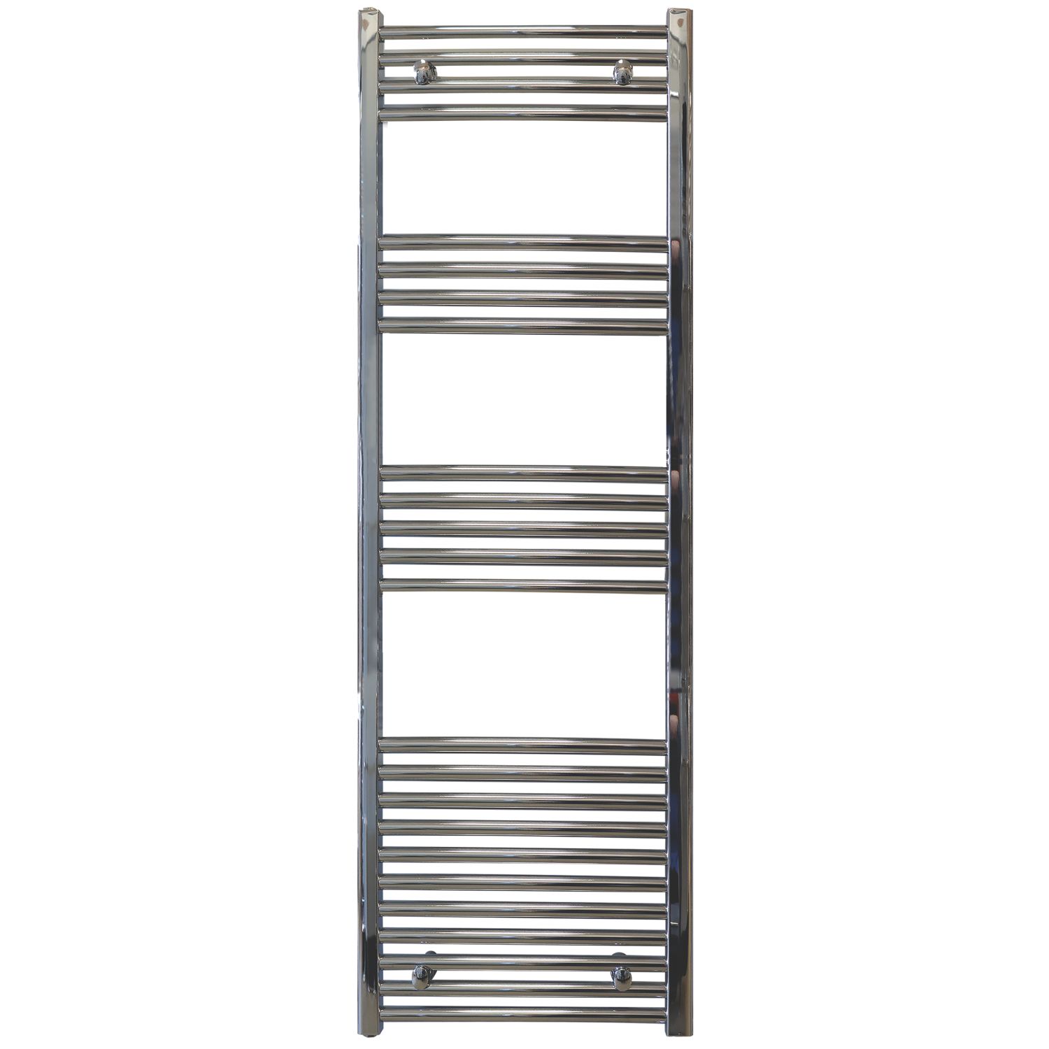 Towelrads 1400mm x 400mm 1122BTU Chrome Flat Towel Radiator (253RY)
