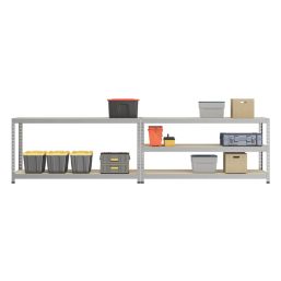 RB Boss Fastlok UDL/GALV 5-Tier Metal Garage Shelving Unit 1600mm x 600mm x 1800mm