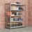 RB Boss Fastlok UDL/GALV 5-Tier Metal Garage Shelving Unit 1600mm x 600mm x 1800mm