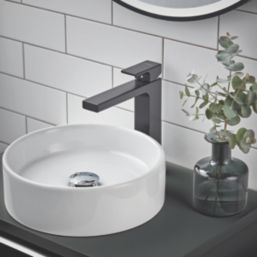 Hansgrohe Vernis Shape 190 Matt Black 250mm Standard Lever Mono Basin Mixer Tap