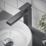 Hansgrohe Vernis Shape 190 Matt Black 250mm Standard Lever Mono Basin Mixer Tap