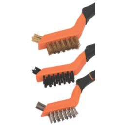 Magnusson Mini Wire Brush Set 3 Pieces