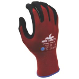MCR Safety GP1005NA General Handling Gloves Red/Black X Large 1 Pair