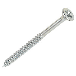Silverscrew  PZ Double-Countersunk Self-Tapping Multipurpose Screws 6mm x 80mm 100 Pack
