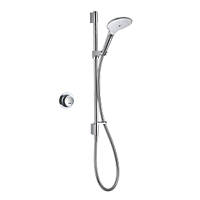 Mira Mode HP/Combi Rear-Fed Single Outlet Chrome Thermostatic Digital Shower with Bath Filler