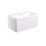 Essentials Genoa Vanity Unit with Basin Matt White 805mm x 460mm x 360mm