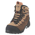Site Elbert    Safety Trainer Boots Brown Size 10