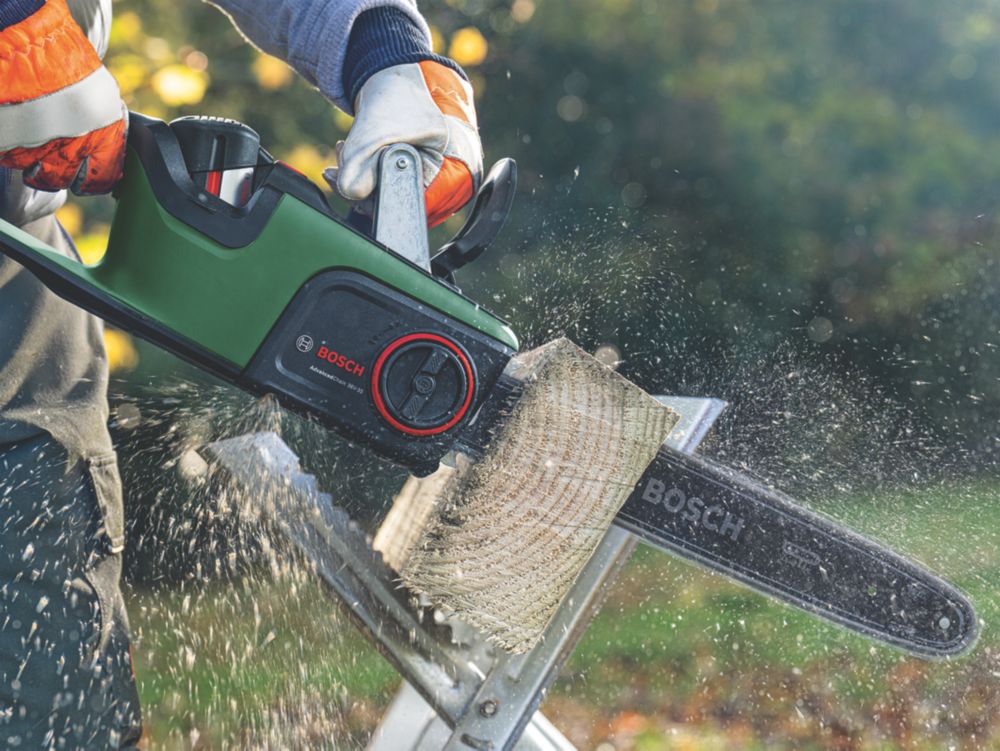 Bosch cordless shop chainsaw 36v