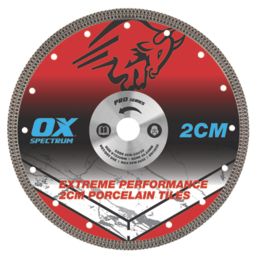 OX Pro Tile Diamond Blade 230mm x 22.23mm