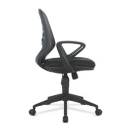 Nautilus Designs Lattice Medium Back Task/Operator Chair Black