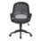 Nautilus Designs Lattice Medium Back Task/Operator Chair Black
