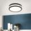 Eglo Palermo LED Ceiling Light Black 7W 2100lm