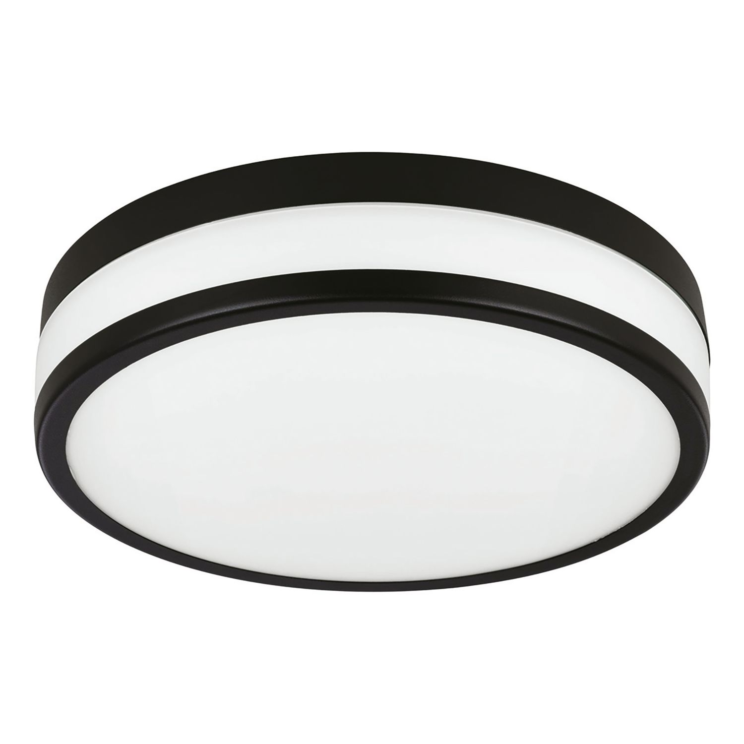 Eglo Palermo LED Ceiling Light Black 7W 2100lm (254PL)