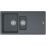 Franke Titan 1.5 Bowl Composite Kitchen Sink Graphite Reversible 970mm x 500mm