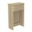 Newland  Floorstanding Toilet Unit Natural Oak Effect 500mm x 260mm x 850mm
