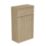 Newland  Floorstanding Toilet Unit Natural Oak Effect 500mm x 260mm x 850mm