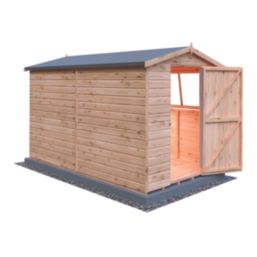 Shire  6' x 10' (Nominal) Apex Shiplap Timber Workshop