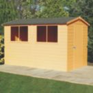 Shire  6' x 10' (Nominal) Apex Shiplap Timber Workshop