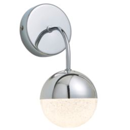 Spa Rhodes LED Wall Light Chrome 5W 400lm