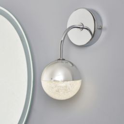 Spa Rhodes LED Wall Light Chrome 5W 400lm