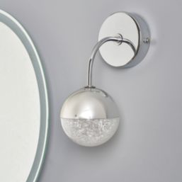 Spa Rhodes LED Wall Light Chrome 5W 400lm