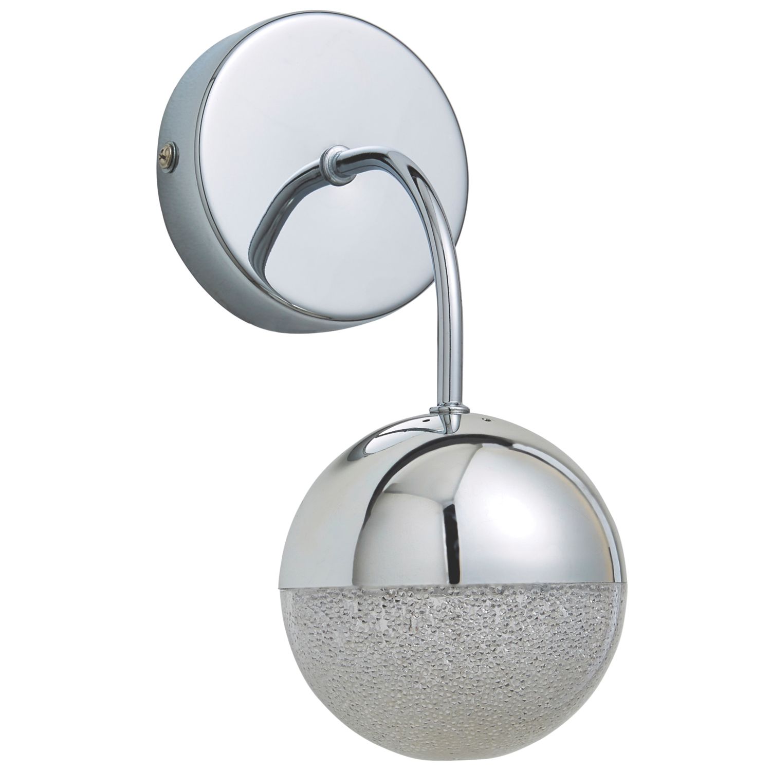 Spa Rhodes LED Wall Light Chrome 5W 400lm (254VH)
