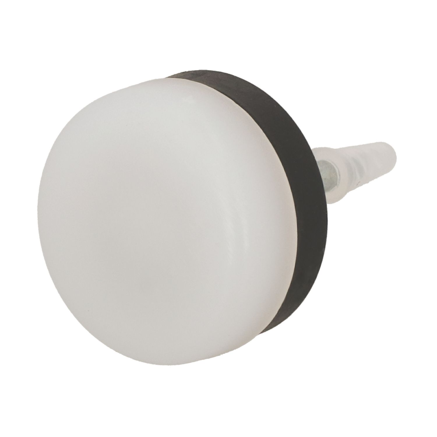 Fix-O-Moll White Round Pinned Furniture Gliders 22mm x 22mm 8 Pack (254XX)