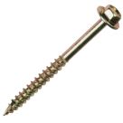 TurboCoach  Hex Flange  Coach Screws M6 x 50mm 100 Pack