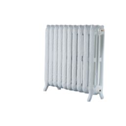 Arroll 760mm x 834mm 4913BTU White Cast Iron 3 Column Radiator