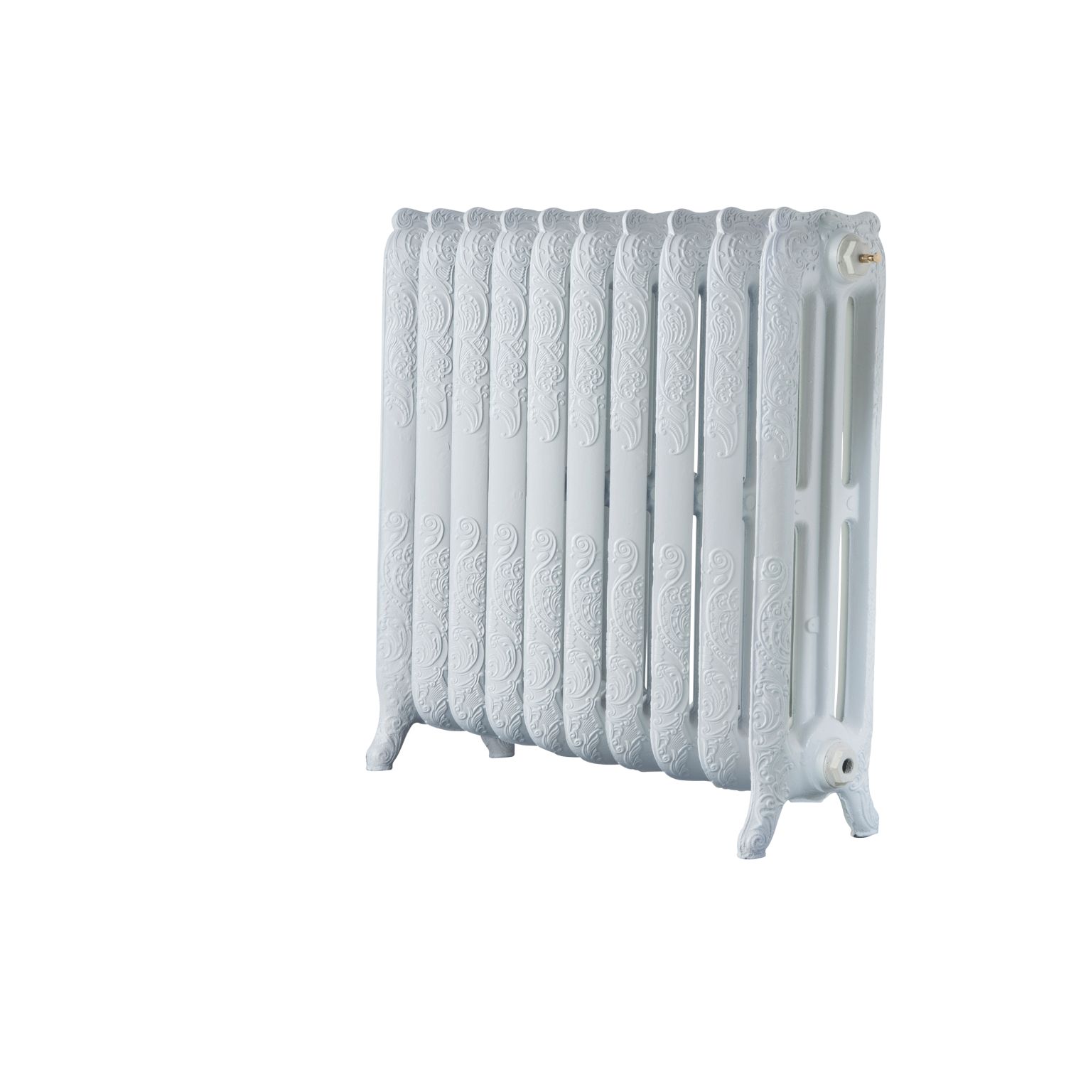 Arroll 760mm x 834mm 4913BTU White Cast Iron 3 Column Radiator (2556P)