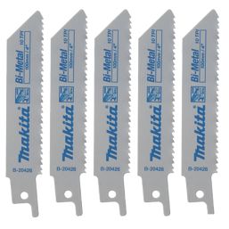 Makita B 20426 Multi Material Reciprocating Saw Blades 100mm 5