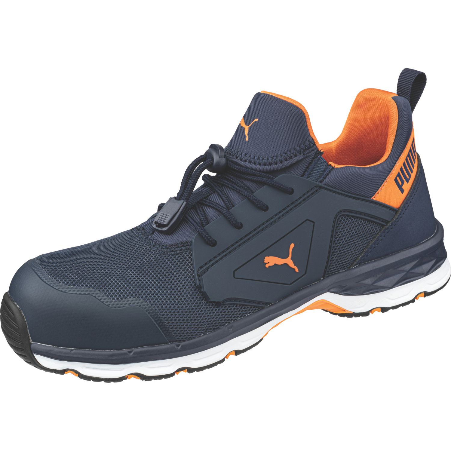 Puma Chase Size 8 Blue Safety Trainers (255AK)
