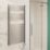 Flomasta 1200mm x 600mm 1364BTU Chrome Curved Electric Towel Radiator