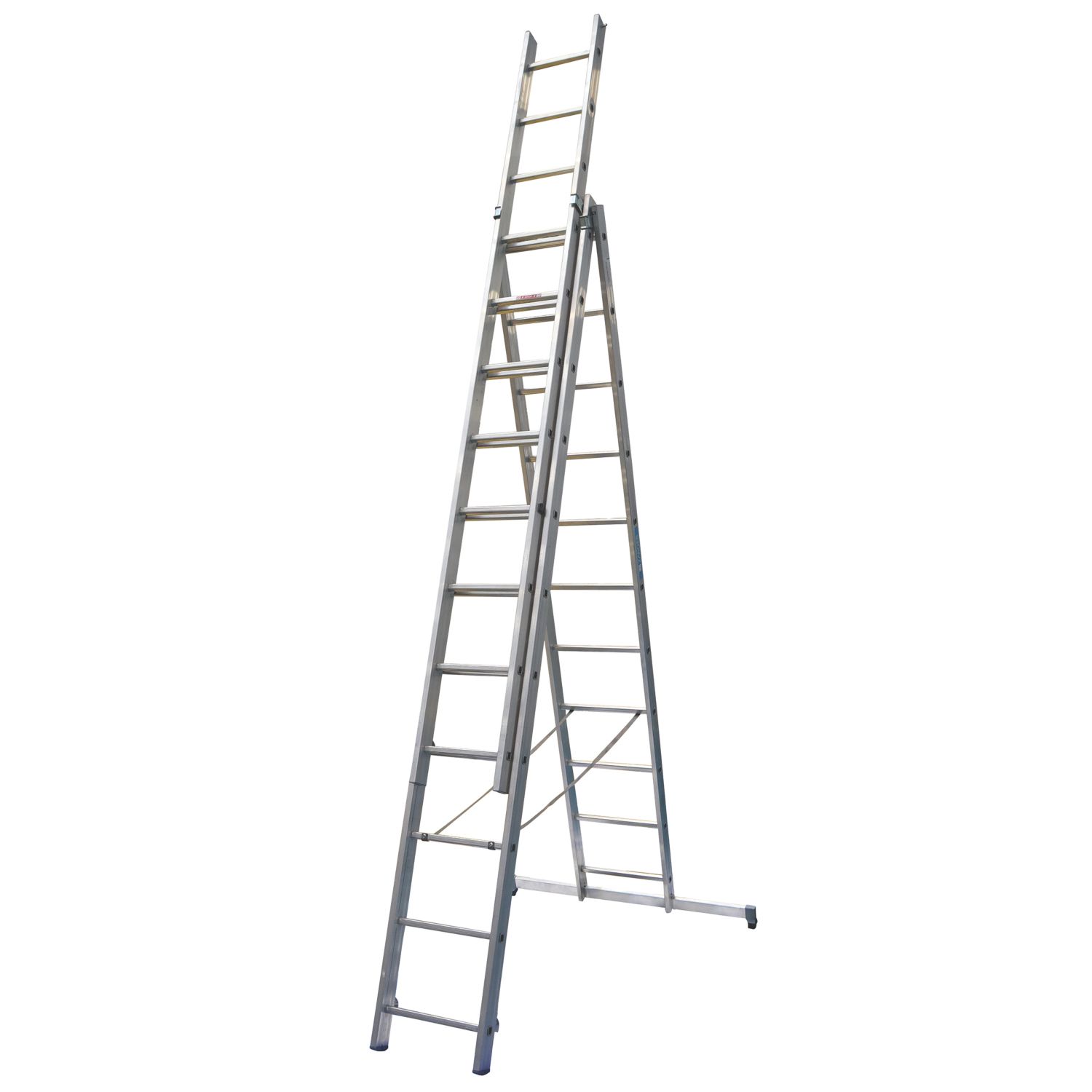 Zarges Light Trade Aluminium 6.8m Combination Ladder (255CP)