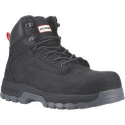 Hunter  Size 13  Black Waterproof  Safety Boots