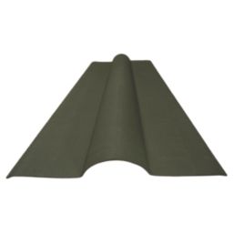 Corrugated Bitumen Ridge Green 950mm x 2.2mm x 420mm