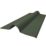 Corrugated Bitumen Ridge Green 950mm x 2.2mm x 420mm