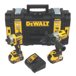 DeWalt DCK276P2-GB 18V 2 x 5Ah Li-Ion XR Brushless Cordless Twin Kit