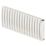 Acova Taiga 2000W Electric Aluminium Horizontal Radiator 575mm x 1309mm White 6824BTU