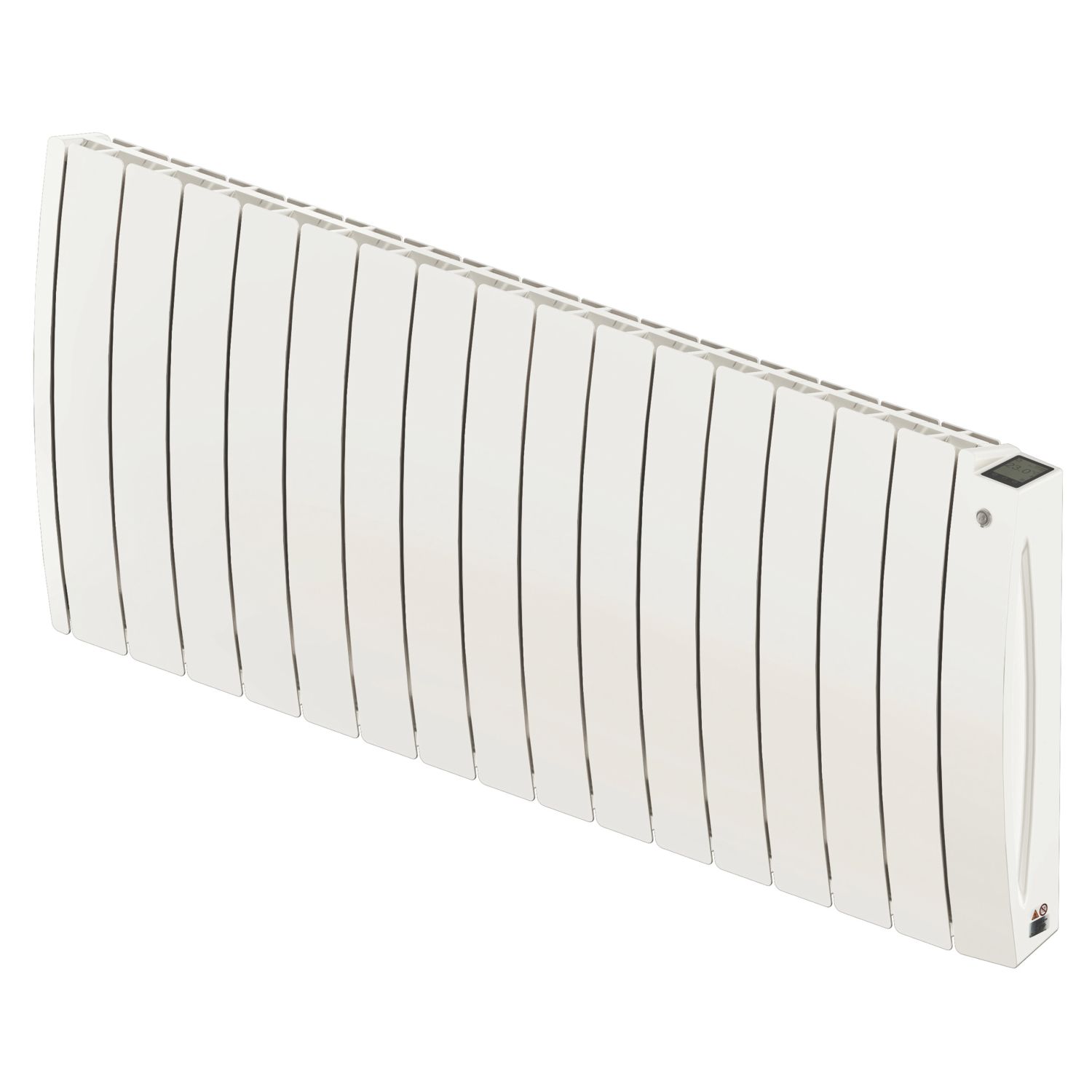 Acova Taiga 2000W Electric Aluminium Horizontal Radiator 575mm x 1309mm White 6824BTU (255GA)