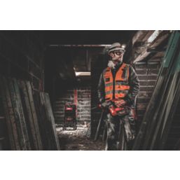 Milwaukee high vis heated hotsell jacket orange