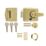 ERA 193-31  Double Locking Night Latch  Brass 60mm Backset