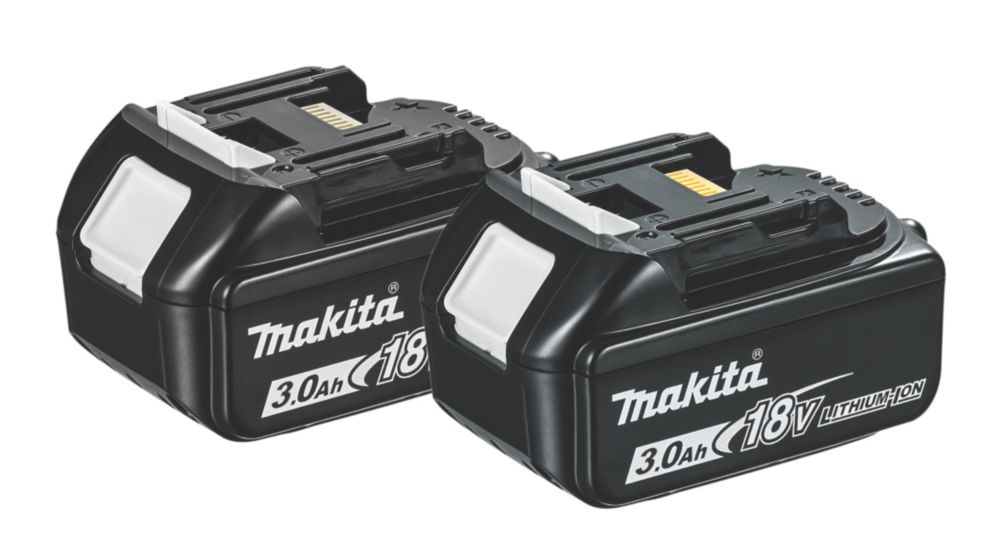 Makita DLX2336F01 18V 2 x 3.0Ah Li Ion LXT Cordless Twin Pack Screwfix