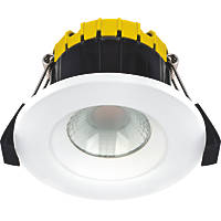 Luceco FType Compact Fixed Cylinder Fire Rated LED Downlight White 6W 480lm