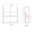 Alaska Bathroom Fitted Furniture Pack LH Vanity with Basin Pearl Grey Matt 1244mm x 355mm x 997mm