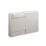 Alaska Bathroom Fitted Furniture Pack LH Vanity with Basin Pearl Grey Matt 1244mm x 355mm x 997mm