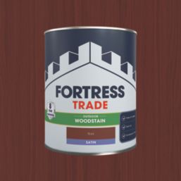 Fortress Trade  Exterior Woodstain Satin Teak 750ml