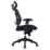 Nautilus Designs Newton High Back Executive Chair Black