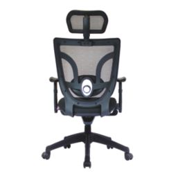 Nautilus Designs Newton High Back Executive Chair Black