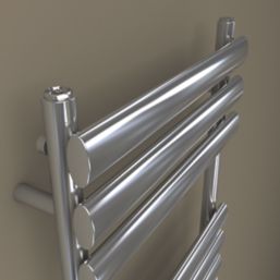 Towelrads 800mm x 500mm 873BTU Chrome Flat Designer Towel Radiator
